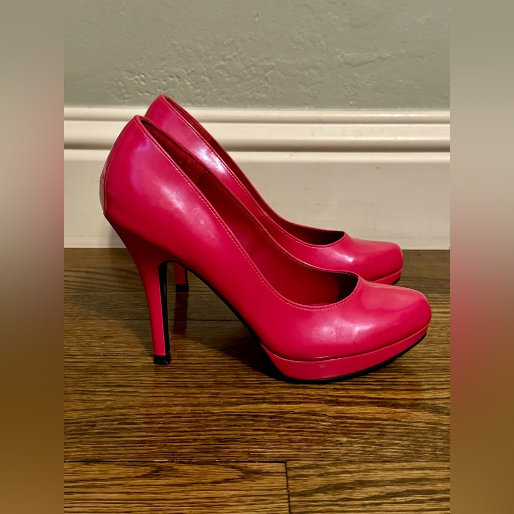 Call It Spring Pink Heels - Picture 3 of 5